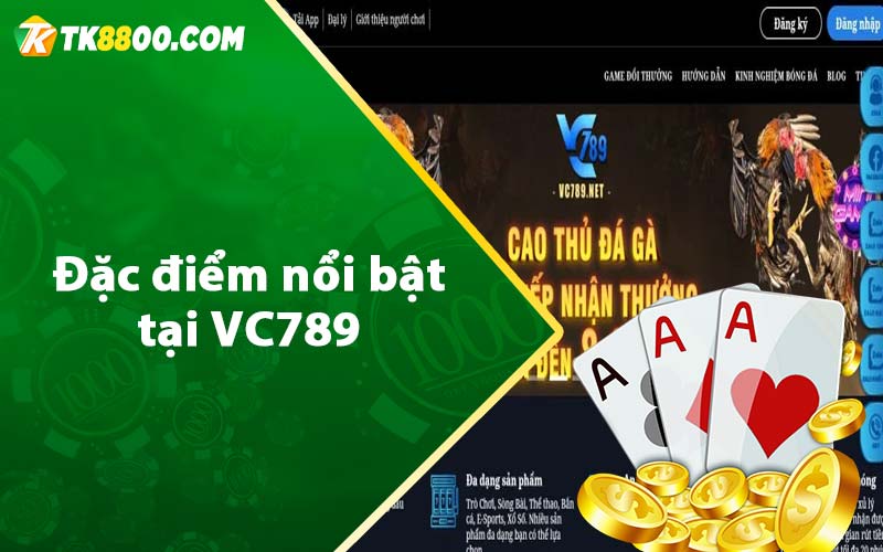 Đặc điểm nổi bật tại VC789